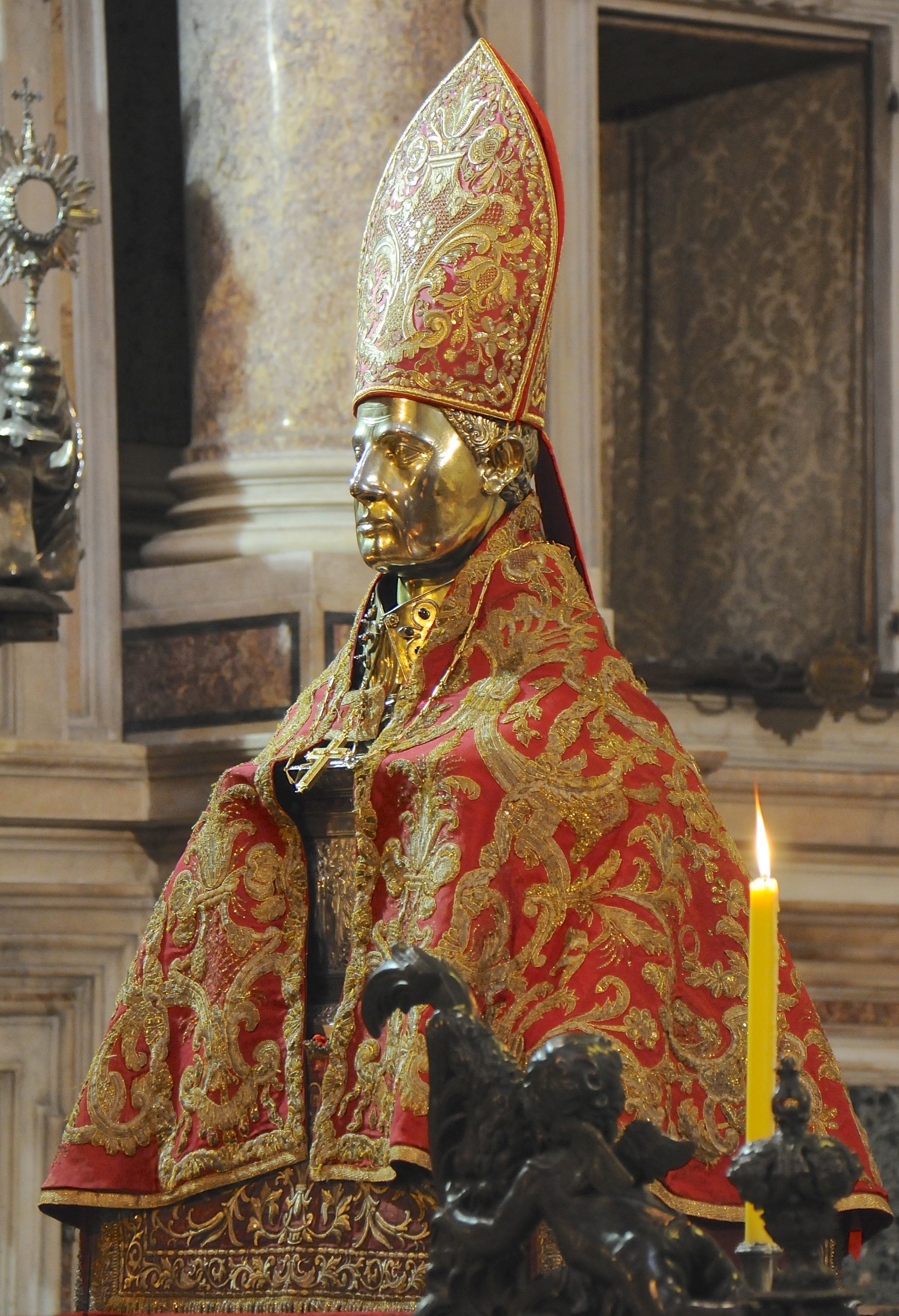 Il busto di San Gennaro